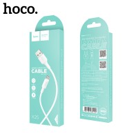  USB kabelis Hoco X25 Type-C 1.0m white 